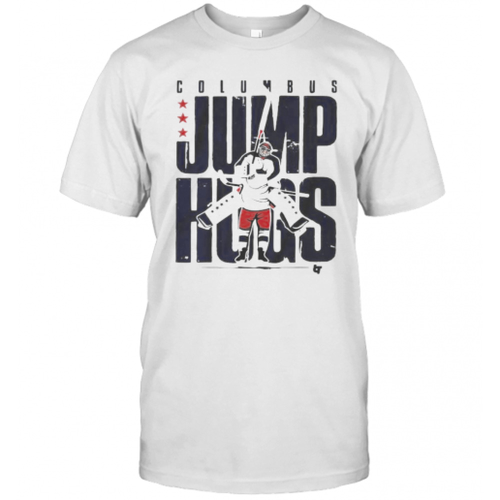 Columbus Jump Hugs Hockey T-Shirt
